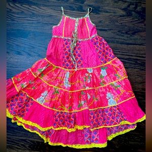 BIBA Girls Floral sundress size 6/7 yrs